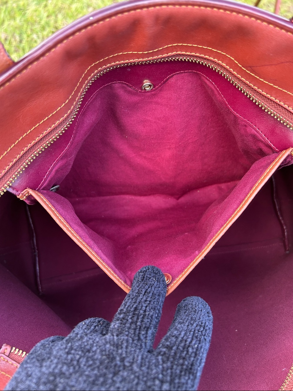 Coach signature top zip tote bag - Picture 14 of 16